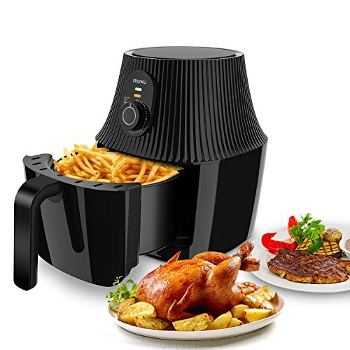Air Fryer, imarku 2.6 QT Electric Hot Air Fryers Cooker with Timer Knob, Temperature Control Air fryer Oven for Air Frying, Roasting and Reheating