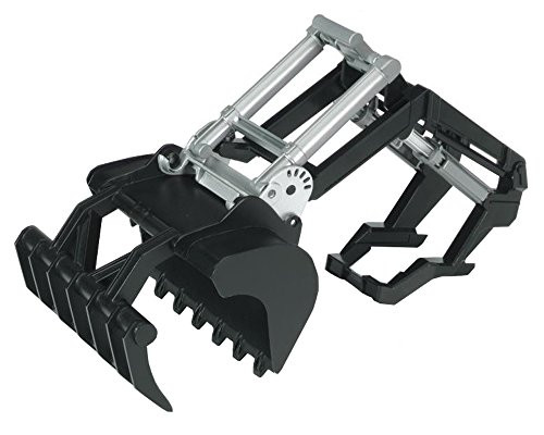Bruder 02317 Front Shovel Loader and Log Grabber Accessory for 02000 Series Tractors