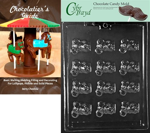 Cybrtrayd Bk-A049 Bite Size Cute Mice Animal Chocolate Candy Mold