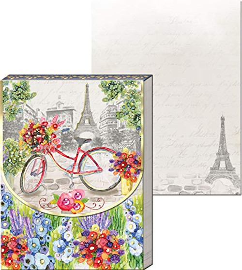 Punch Studio, Bicycle, Pocket Notepad, 75 Printed Sheets