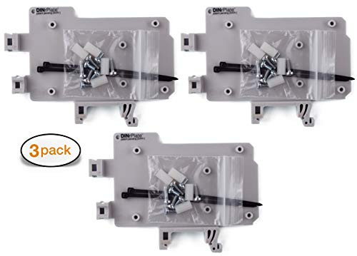 DIN Rail Mount for Arduino UNO/Mega (3-Pack)