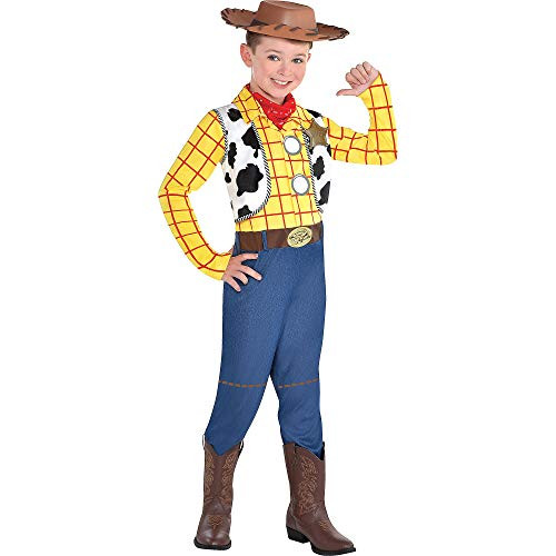 Amscan Toy Story Woody Halloween Costume for Boys, Small, with Included Accessories