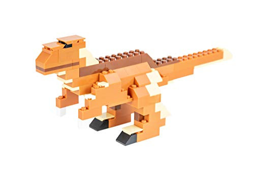 Strictly Briks - Raptor Classic Briks Dinosaur Building Set - 111 Piece Toy - 100% Compatible with All Major Building Brick Brands Strictly Briks - Raptor Classic Briks Dinosaur Building Set - 111 Piece Toy - 100% Compatible with All Major Building Brick Brands