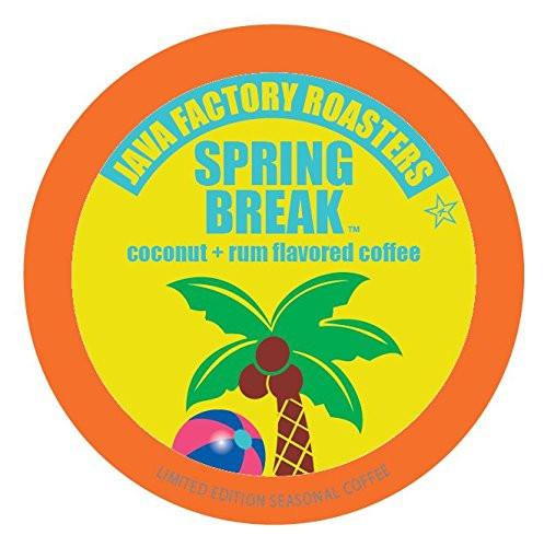 Java Factory Spring Break Single-Cup Coffee for Keurig K-Cup Brewers, 40 Count