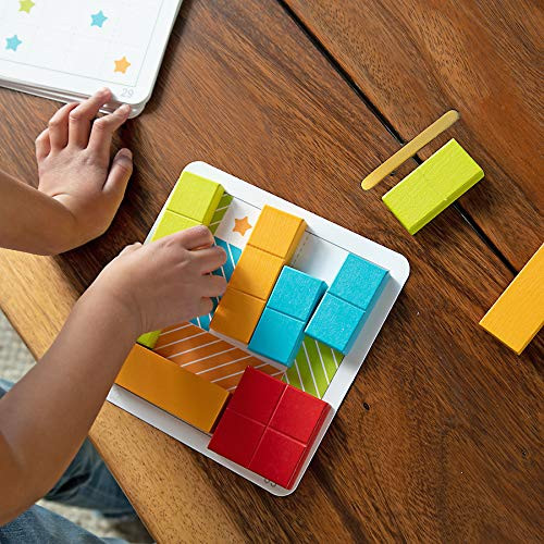 Fat Brain Toys Shape Game - Little Thinker's Block Logic Puzzles Brainteasers for Ages 3 to 10 Fat Brain Toys Shape Game - Little Thinker's Block Logic Puzzles Brainteasers for Ages 3 to 10