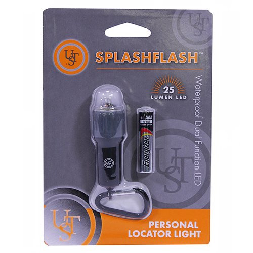 ust SplashFlash Waterproof LED Flashlight, Black