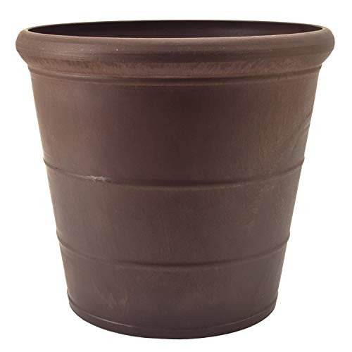 PSW NUR28C Drop Planter, 11.5 by 10.5-Inch, Chocolate