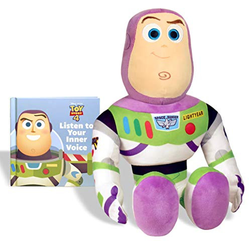 Kohl's Cares Toy Story 4 Plush Doll and Story Book Set Woody Bo Peep Buzz (Buzz)