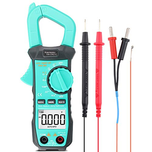 kaemeasu Mini Digital Clamp Meters Multimeter 6000 Count Automatic Digital Meter Electrician Measuring Tool KM-CM21C