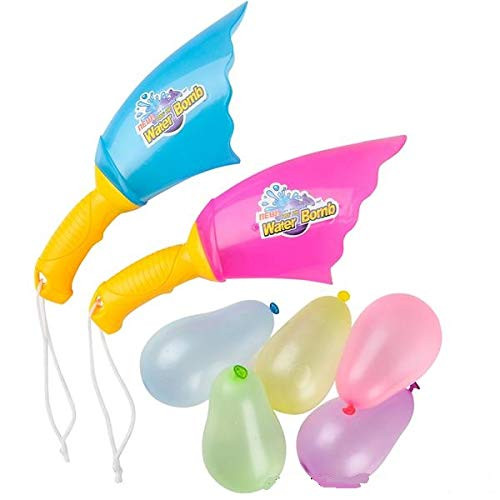 Srenta 7 Water Balloon Launcher Includes 1 Launcher and 50 Balloons | Suitable for Kids/Adults Outdoor Game Toys