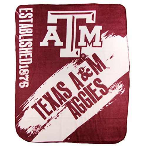 The Northwest Company NCAA Collegiate School Logo Fleece Blanket (Texas A&M Aggies) The Northwest Company NCAA Collegiate School Logo Fleece Blanket (Texas A&M Aggies)