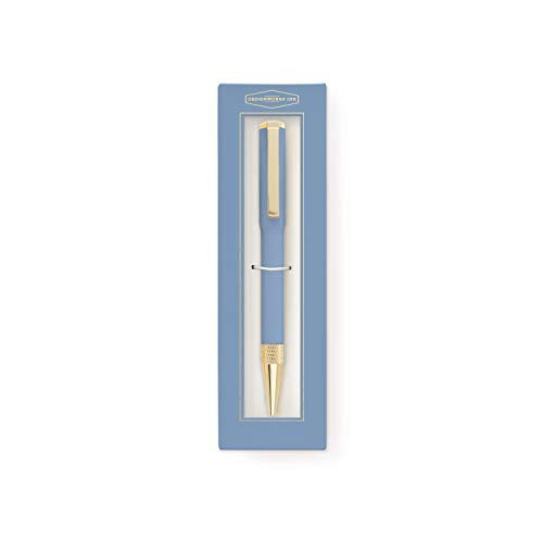 DesignWorks Ink Boxed Retractable Twist Ballpoint Pen, Cornflower Blue