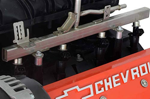 ICT Billet LS Truck/SUV Intake Manifolds/Fuel Rail Spacer Kit Compatible with LS1 Jetronic/Minitimer/EV1 Injectors Designed & Manufactured in the USA 551307-068