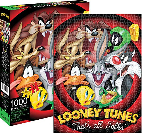 Aquarius Looney Tunes That All Folks Jigsaw Puzzle (1000 Piece)
