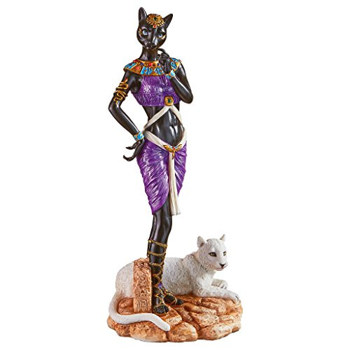 Design Toscano Bastet Egyptian Goddess of Love Statue, Full Color