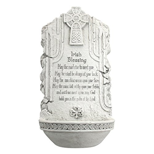 Design Toscano EU34727 May The Road Rise to Meet You Irish Blessing Wall Font Sculpture