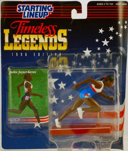 1996 - Kenner - Starting Lineup - Timeless Legends - Jackie Joyner Kersee - Olympic Runner - Sports Figure - Limited Edition - Collectible