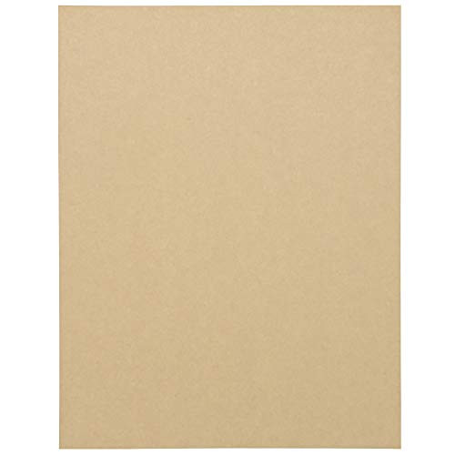 Kraft Stationery Paper, Letter Size (8.5 x 11 in,100 Sheets)