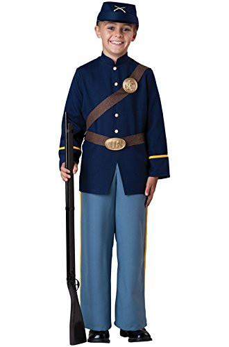 InCharacter Civil War Soldier Child Costume, X-Large (12)