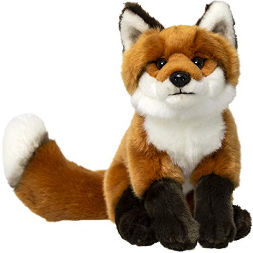 FAO Schwarz 10 Fox Plush Stuffed Animal Toy, Ultra Soft and Snuggly Doll for Creative and Imagination Play, for Boys, Girls, Children Ages 3 and Up, Playroom & Nursery Pretend Pet Wolf