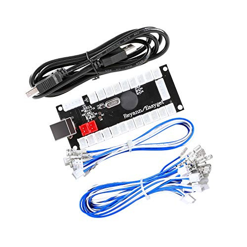 Reyann Zero Delay Arcade USB Encoder Pc to Joystick for Mame Jamma & Other Pc Fighting Games