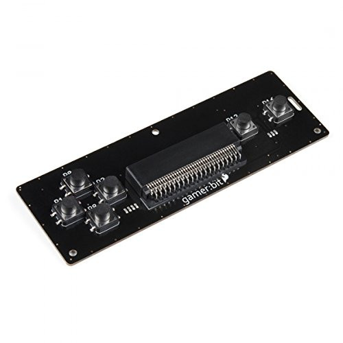 Sparkfun gamer:bit Turn the micro:bit (not included) into a fully-functioning game system Classic game controller form factor Edge connector Education Classroom MakerSpace Library and at Home Learning
