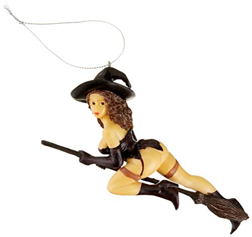 Design Toscano PD2693 Temptress Witch Holiday Ornament,Single