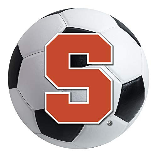 FANMATS NCAA Syracuse University Orange Nylon Face Soccer Ball Rug FANMATS NCAA Syracuse University Orange Nylon Face Soccer Ball Rug