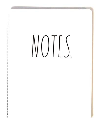 "Notes" notebook Rae Dunn