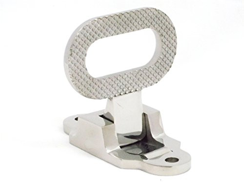 Red Hound Auto Stainless Steel Marine Grade Fold Down Utility Bed Body Step Flip up Folding Trailer Rv Camper Bus Tread Step Grip Handle