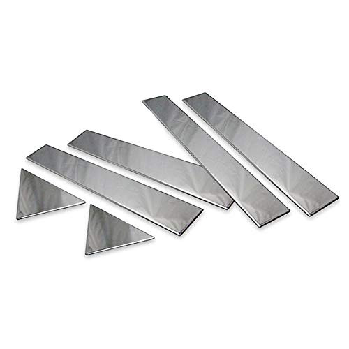 Door Pillar Compatible With 2005-2010 CHRYSLER 300 & 300C | Chrome Door Pillar Post Trim by IKON MOTORSPORTS | 2006 2007 2008 2009