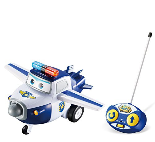 Super Wings  Toy RC Police Vehicle - Remote Control Paul