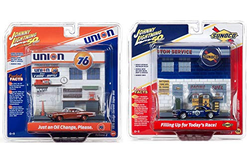 Johnny Lightning 1:64 Diorama Die Cast Bundle Release 2 2019