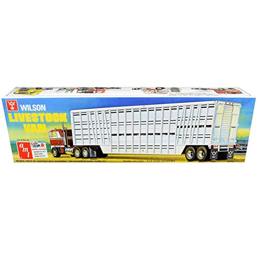 AMT 1 25 Wilson Livestock Van Trailer