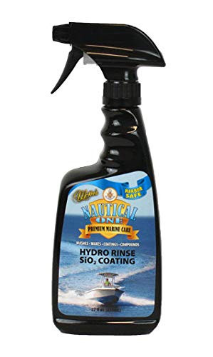 McKee's 37 Nautical One Hydro Rinse SiO2 Ceramic Boat Coating | High Gloss Spray & Rinse Protectant