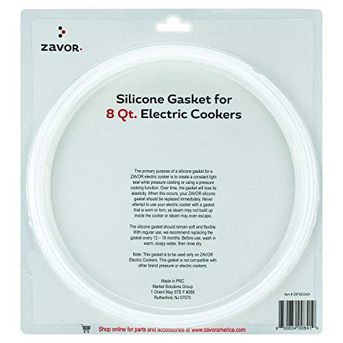 Zavor Silicone Gasket for Zavor 8 Quart Electric Cookers (ZSPSEGA24)