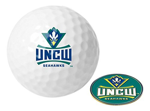 NCAA North Carolina Wilmington Seahawks - Golf Ball One Pack with Marker