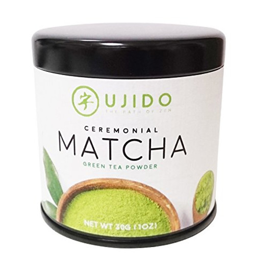 Ujido Japanese Ceremonial Matcha Green Tea, 30g (1oz)