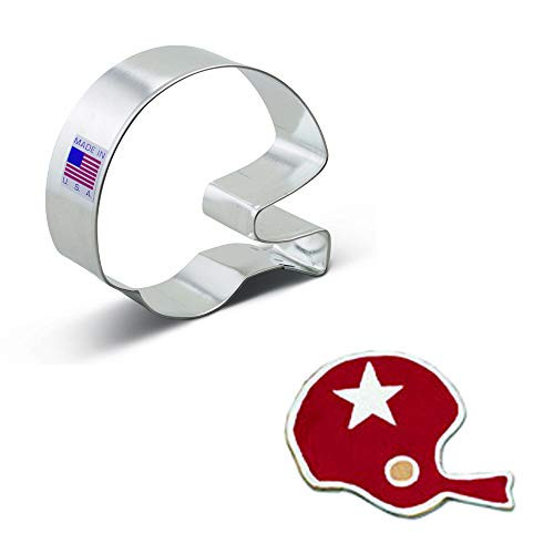 Ann Clark Cookie Cutters Football Helmet Cookie Cutter, 3.25"
