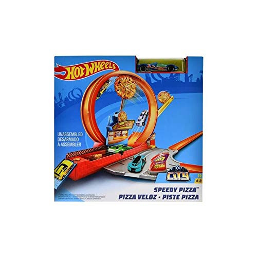 Hot Wheels Speedy Pizza (1 Vehicle Included) Inspires Fun and Imagination Bonus Grow Creature