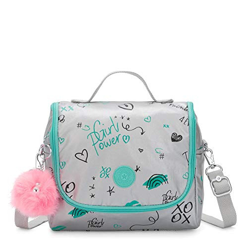 Kipling Kichirou Metallic Lunch Bag Metallic Doodle N