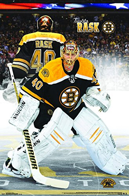 Trends International NHL Boston Bruins - Tuukka Rask, 22.375" x 34", Premium Unframed Trends International NHL Boston Bruins - Tuukka Rask, 22.375" x 34", Premium Unframed