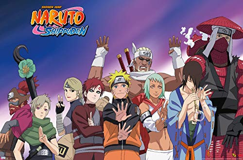 Trends International Wall Poster Naruto - Together, 22.375" x 34", Premium Unframed