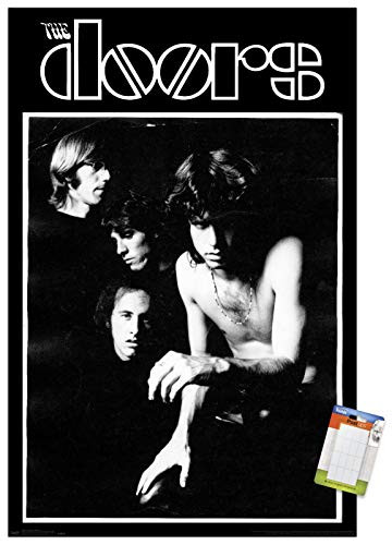 Trends International Poster Mount Doors-Shadows, 22.375" x 34", Poster & Mount Bundle