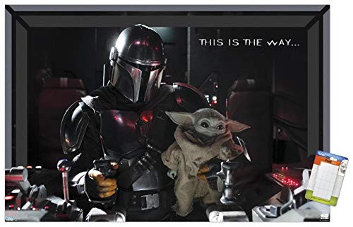 Trends International Poster Mount Star Wars: The Mandalorian - This is The Way, 22.375" x 34", Poster & Mount Bundle Trends International Poster Mount Star Wars: The Mandalorian - This is The Way, 22.375" x 34", Poster & Mount Bundle