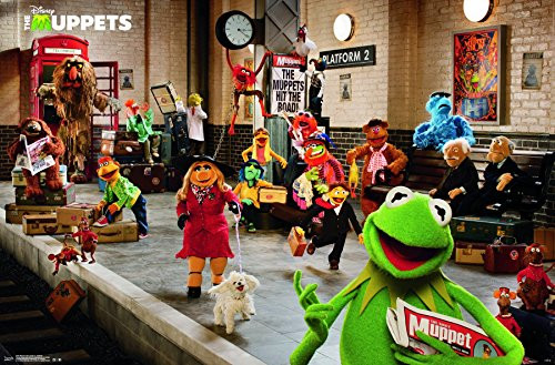 Trends International Muppets Most Wanted Platform Wall Poster 22.375" x 34"