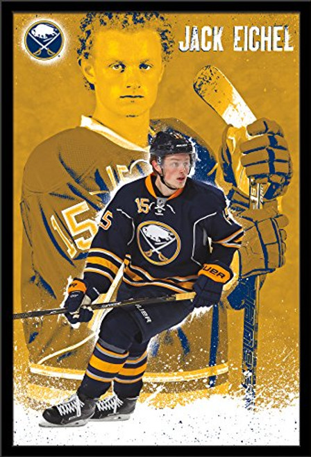 Trends International Wall Poster Buffalo Sabres Jack Eichel, 22.375 x 34 Trends International Wall Poster Buffalo Sabres Jack Eichel, 22.375 x 34