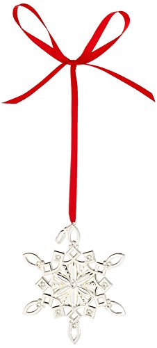Lenox Annual Silver Ornaments 2017 Snow Majesty-13th Edition