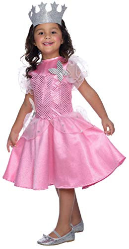 Rubie's Costume Wizard of Oz Glinda Sequin Dress Child Costume, Medium