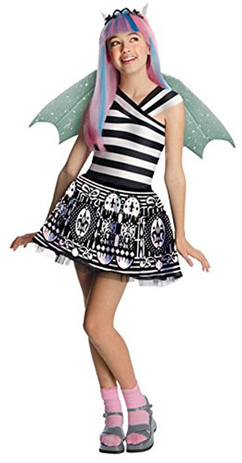 Spirit Girls' Monster High Rochelle Goyle Costume Multicoloured Medium Spirit Girls' Monster High Rochelle Goyle Costume Multicoloured Medium